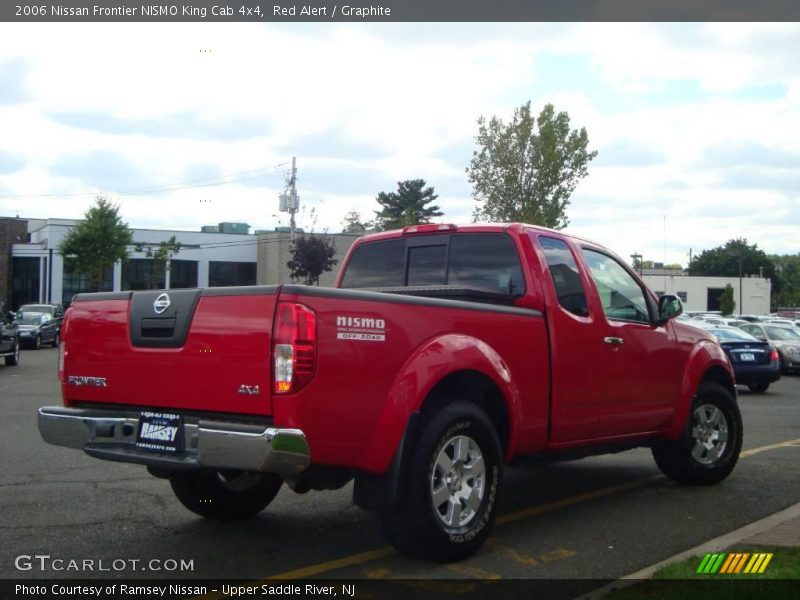 Red Alert / Graphite 2006 Nissan Frontier NISMO King Cab 4x4
