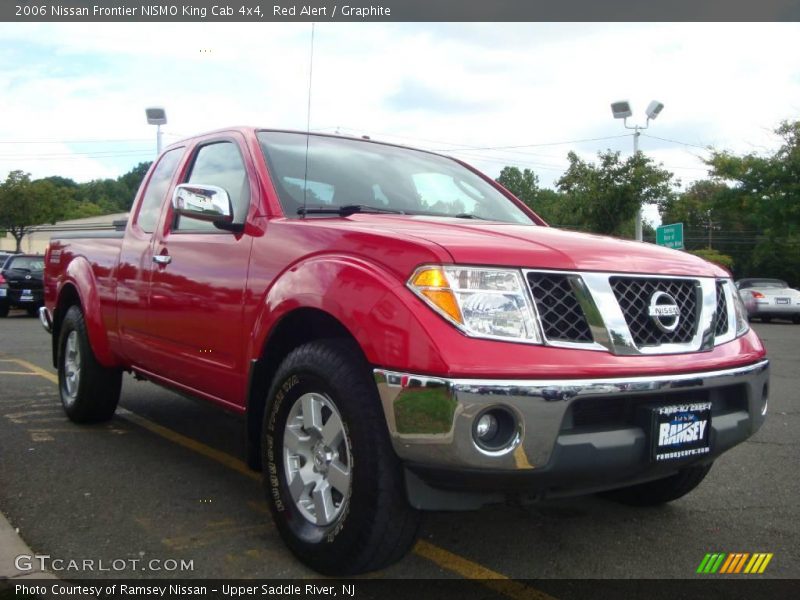 Red Alert / Graphite 2006 Nissan Frontier NISMO King Cab 4x4