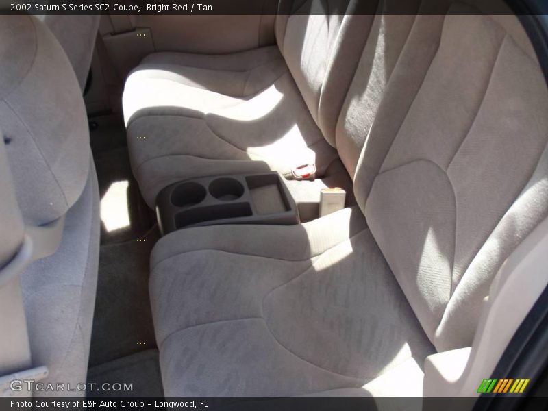 Bright Red / Tan 2002 Saturn S Series SC2 Coupe
