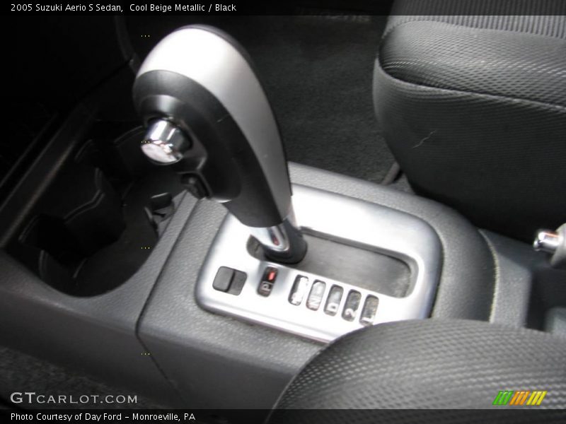 Cool Beige Metallic / Black 2005 Suzuki Aerio S Sedan