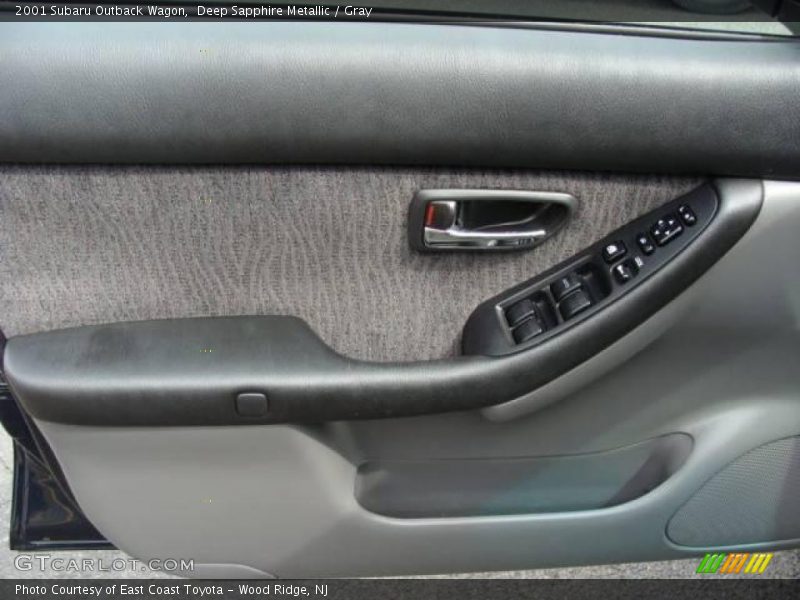 Deep Sapphire Metallic / Gray 2001 Subaru Outback Wagon