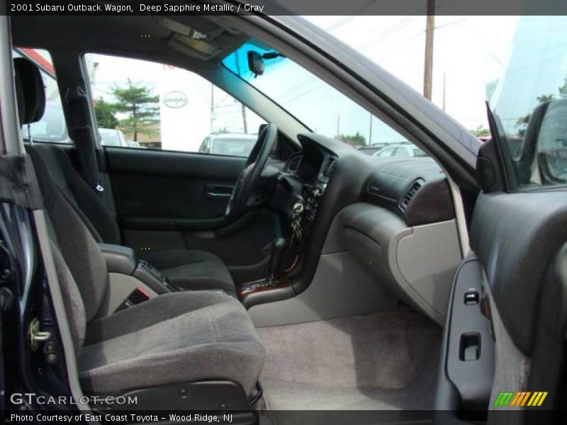 Deep Sapphire Metallic / Gray 2001 Subaru Outback Wagon