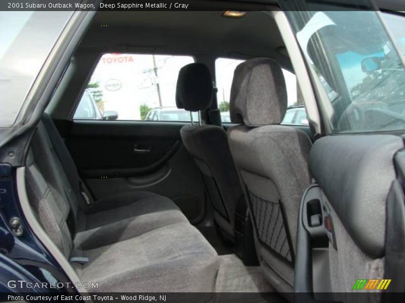 Deep Sapphire Metallic / Gray 2001 Subaru Outback Wagon