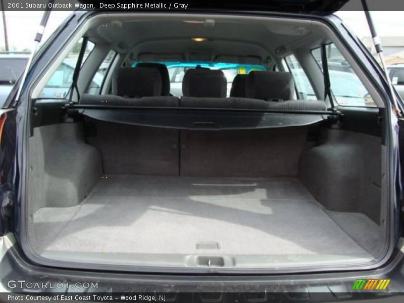 Deep Sapphire Metallic / Gray 2001 Subaru Outback Wagon