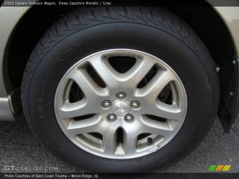 Deep Sapphire Metallic / Gray 2001 Subaru Outback Wagon