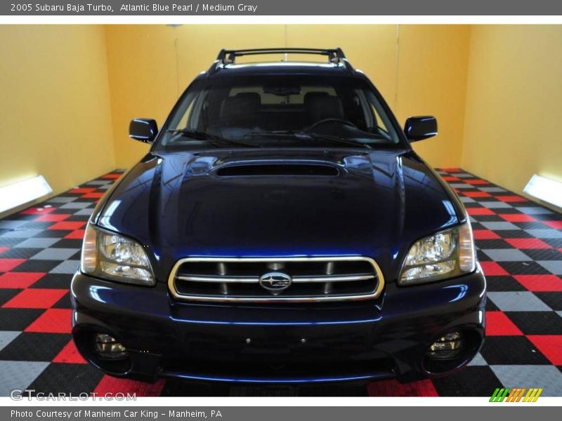 Atlantic Blue Pearl / Medium Gray 2005 Subaru Baja Turbo