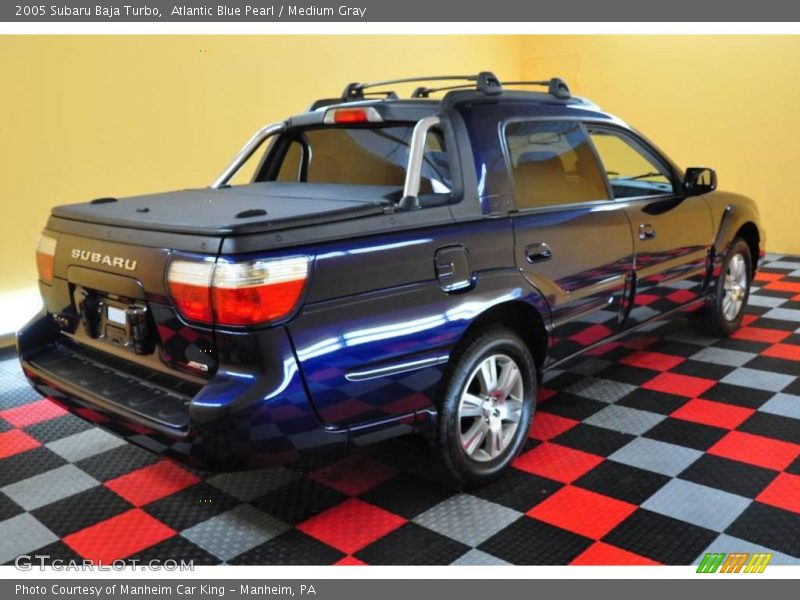 Atlantic Blue Pearl / Medium Gray 2005 Subaru Baja Turbo