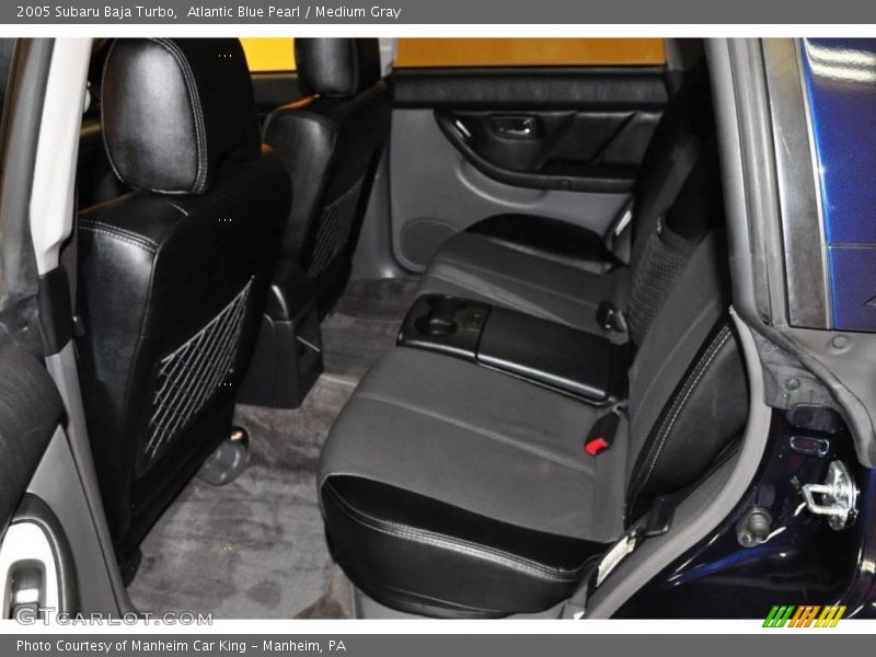 Atlantic Blue Pearl / Medium Gray 2005 Subaru Baja Turbo
