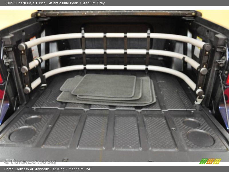 Atlantic Blue Pearl / Medium Gray 2005 Subaru Baja Turbo