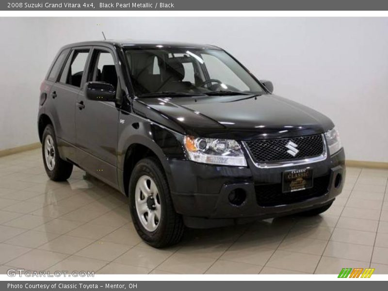 Black Pearl Metallic / Black 2008 Suzuki Grand Vitara 4x4