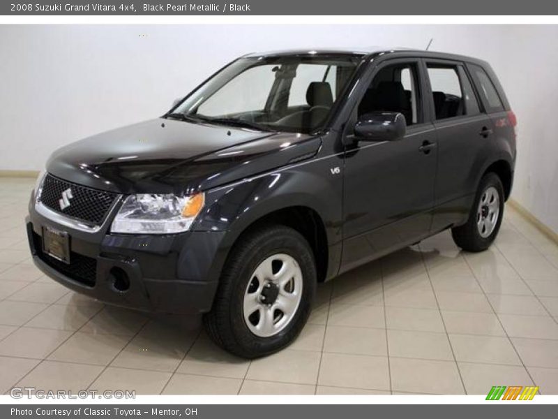 Black Pearl Metallic / Black 2008 Suzuki Grand Vitara 4x4