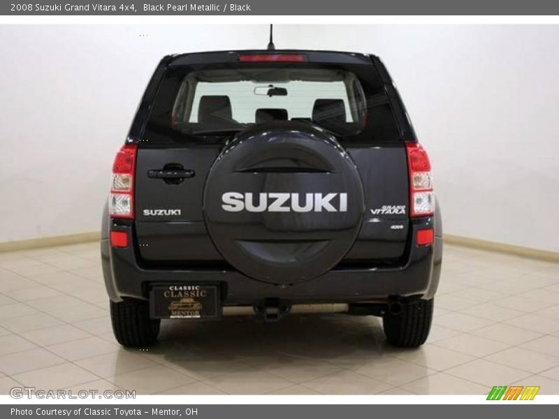 Black Pearl Metallic / Black 2008 Suzuki Grand Vitara 4x4