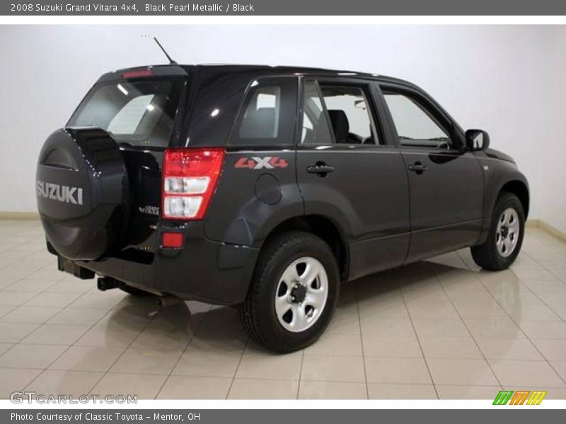 Black Pearl Metallic / Black 2008 Suzuki Grand Vitara 4x4