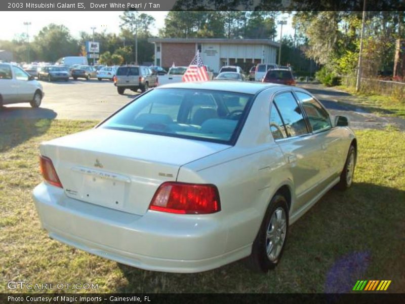 Dover White Pearl / Tan 2003 Mitsubishi Galant ES