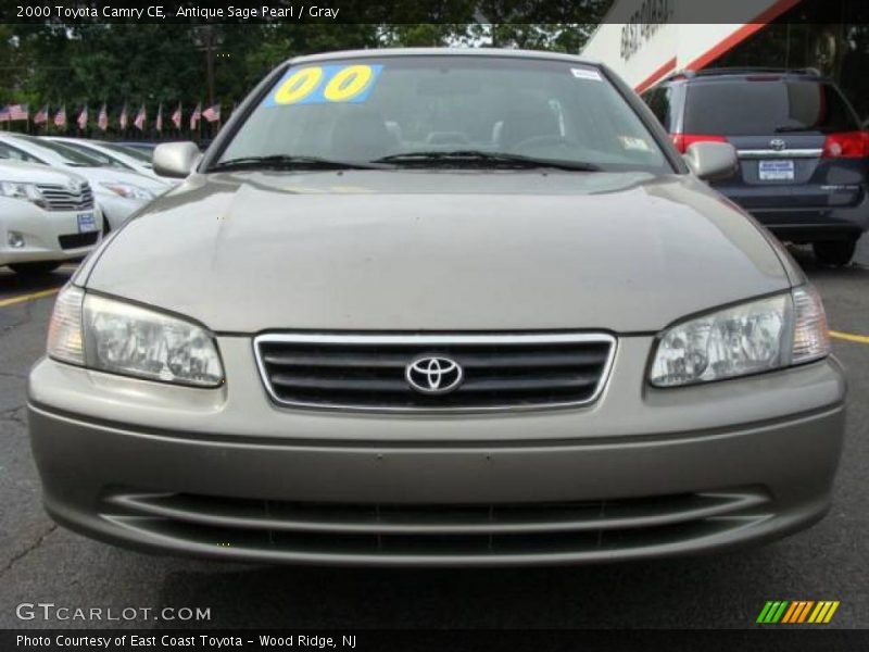 Antique Sage Pearl / Gray 2000 Toyota Camry CE