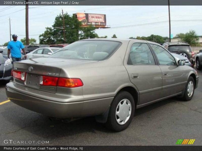 Antique Sage Pearl / Gray 2000 Toyota Camry CE