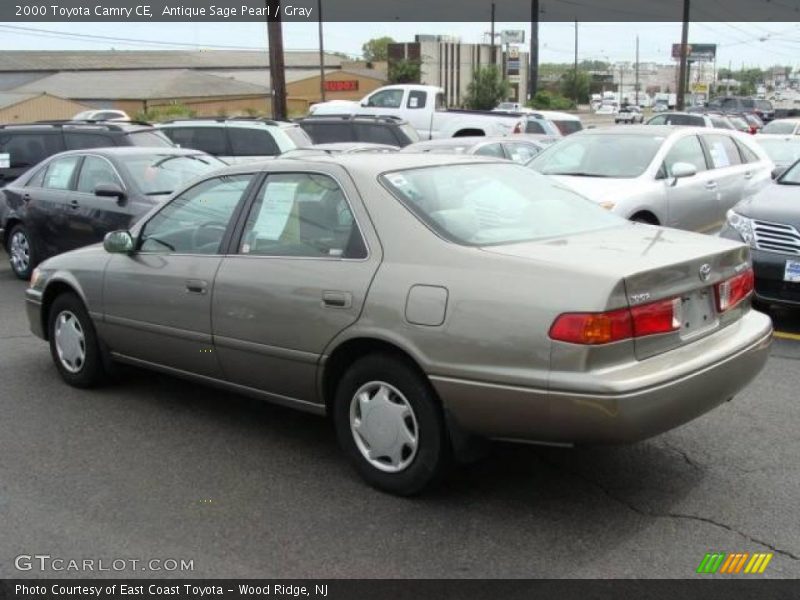 Antique Sage Pearl / Gray 2000 Toyota Camry CE