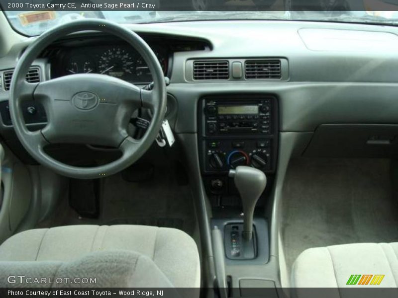 Antique Sage Pearl / Gray 2000 Toyota Camry CE