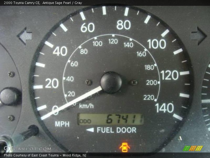 Antique Sage Pearl / Gray 2000 Toyota Camry CE