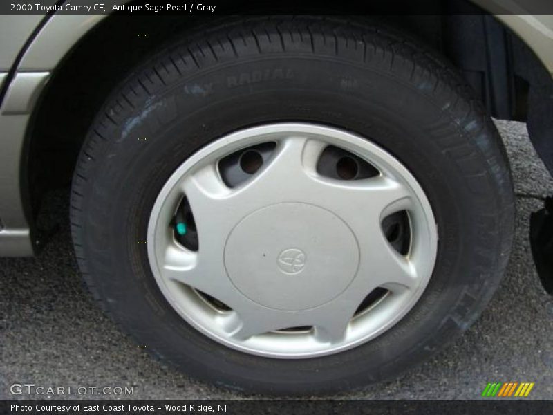 Antique Sage Pearl / Gray 2000 Toyota Camry CE