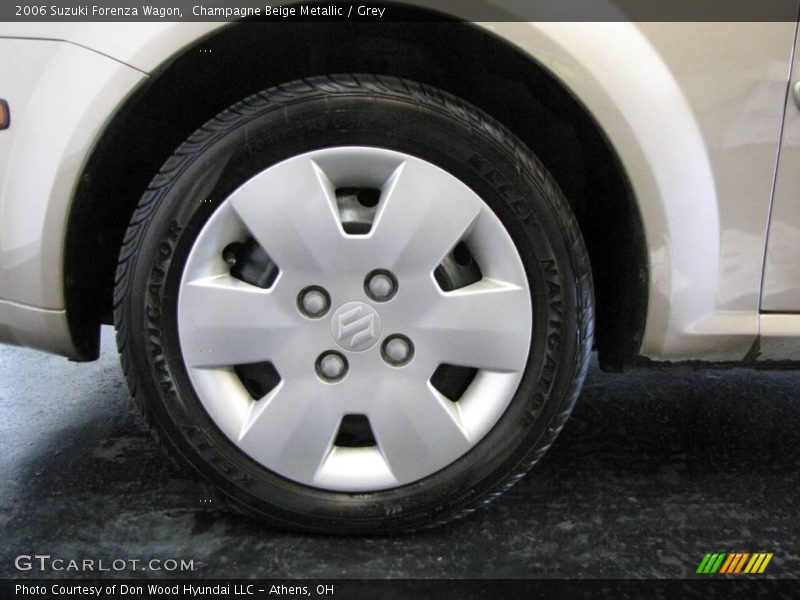 Champagne Beige Metallic / Grey 2006 Suzuki Forenza Wagon
