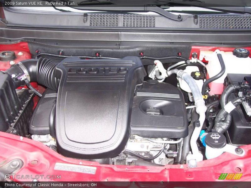 Ruby Red / Tan 2009 Saturn VUE XE