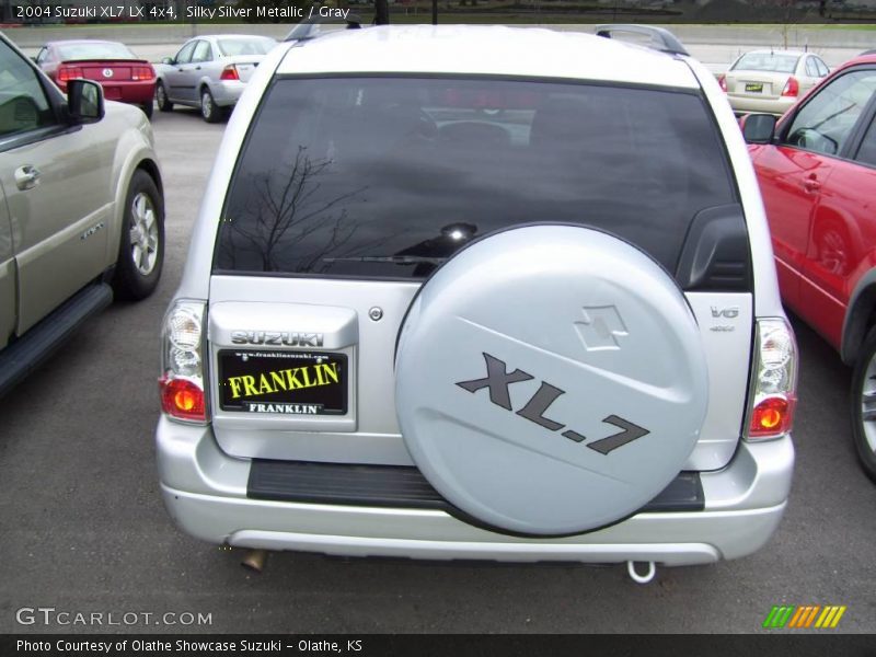 Silky Silver Metallic / Gray 2004 Suzuki XL7 LX 4x4