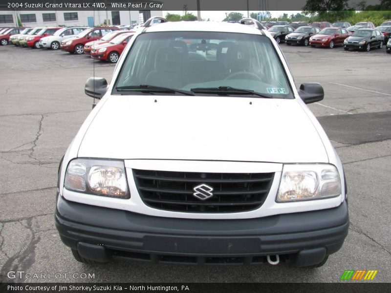 White Pearl / Gray 2004 Suzuki Grand Vitara LX 4WD