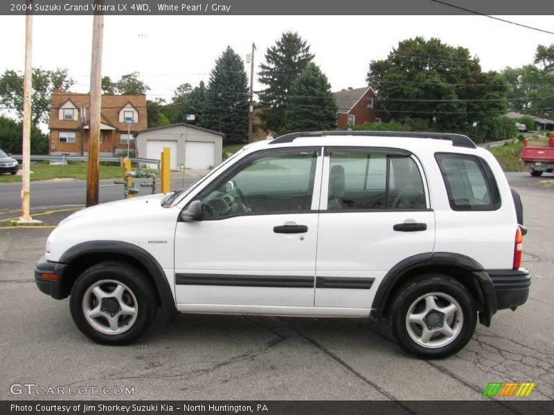White Pearl / Gray 2004 Suzuki Grand Vitara LX 4WD