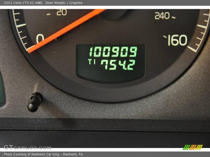 Silver Metallic / Graphite 2001 Volvo V70 XC AWD