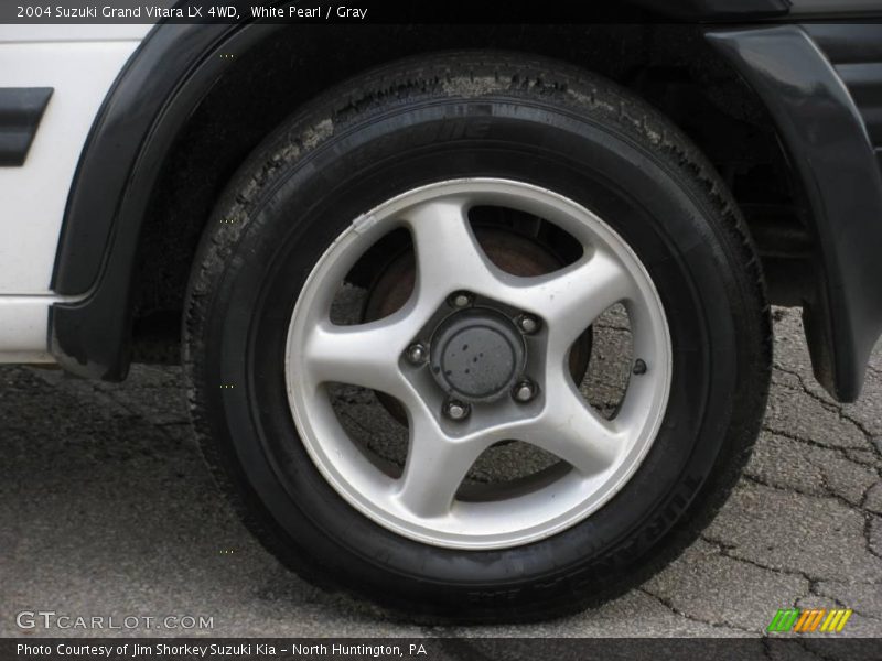 White Pearl / Gray 2004 Suzuki Grand Vitara LX 4WD