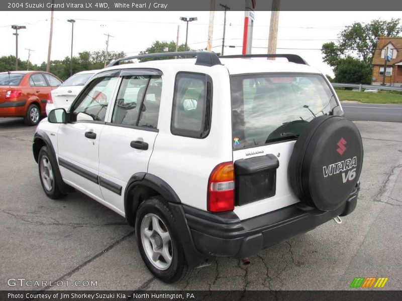White Pearl / Gray 2004 Suzuki Grand Vitara LX 4WD
