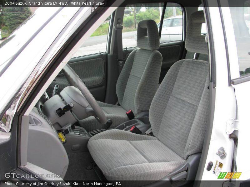 White Pearl / Gray 2004 Suzuki Grand Vitara LX 4WD