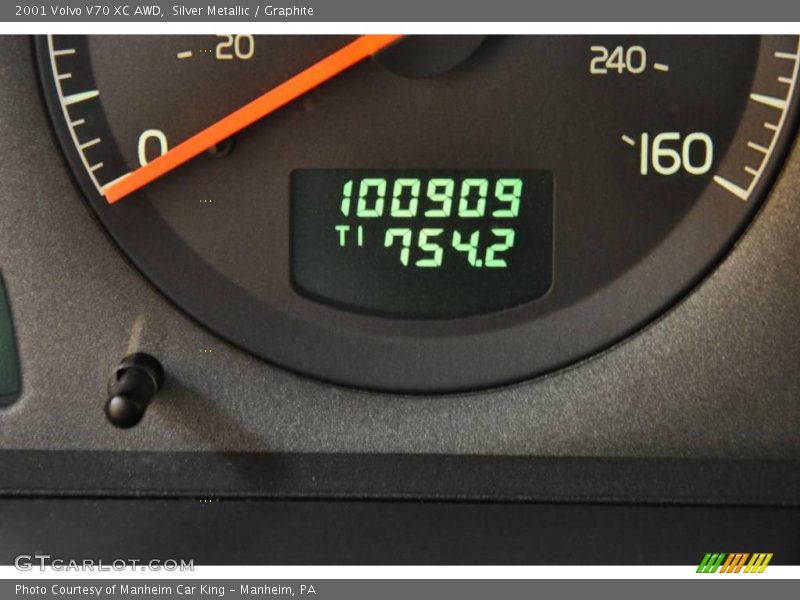 Silver Metallic / Graphite 2001 Volvo V70 XC AWD
