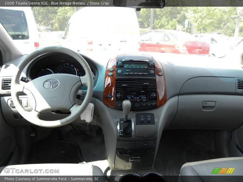 Blue Mirage Metallic / Stone Gray 2006 Toyota Sienna XLE