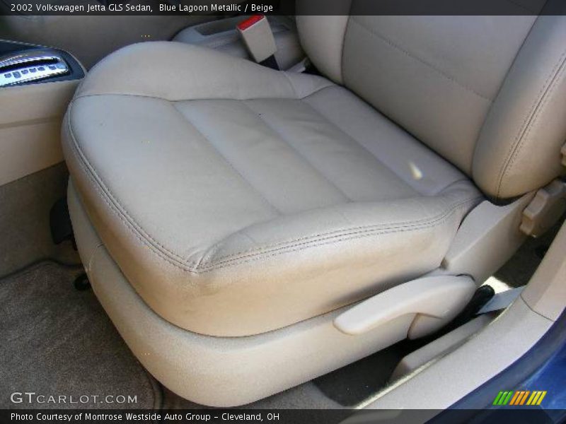 Blue Lagoon Metallic / Beige 2002 Volkswagen Jetta GLS Sedan