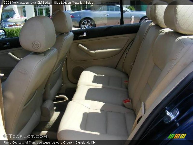 Blue Lagoon Metallic / Beige 2002 Volkswagen Jetta GLS Sedan