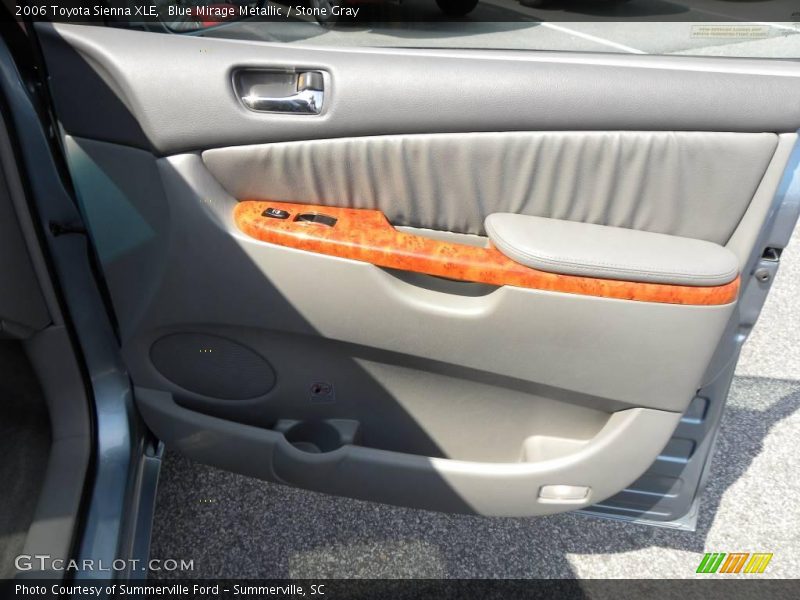 Blue Mirage Metallic / Stone Gray 2006 Toyota Sienna XLE
