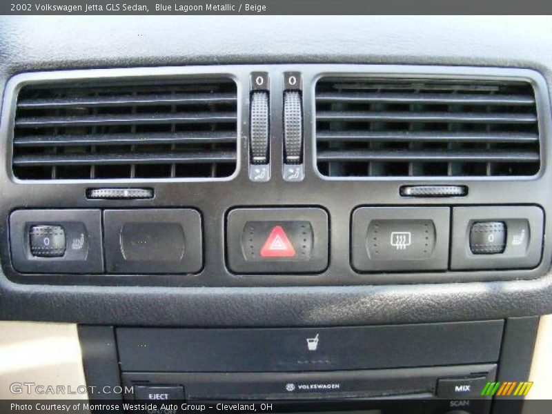 Blue Lagoon Metallic / Beige 2002 Volkswagen Jetta GLS Sedan