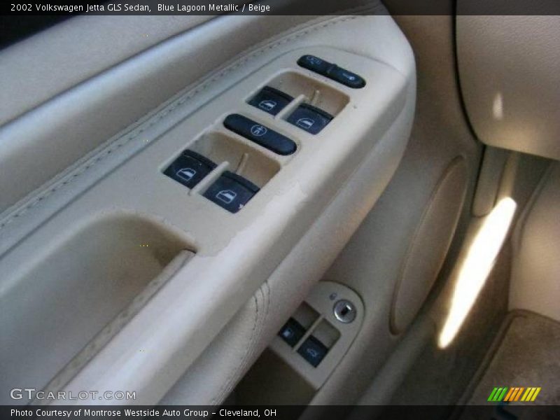 Blue Lagoon Metallic / Beige 2002 Volkswagen Jetta GLS Sedan