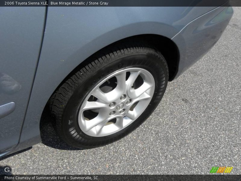 Blue Mirage Metallic / Stone Gray 2006 Toyota Sienna XLE
