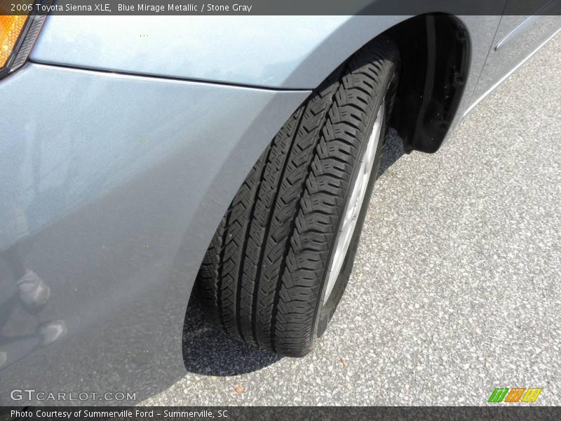 Blue Mirage Metallic / Stone Gray 2006 Toyota Sienna XLE