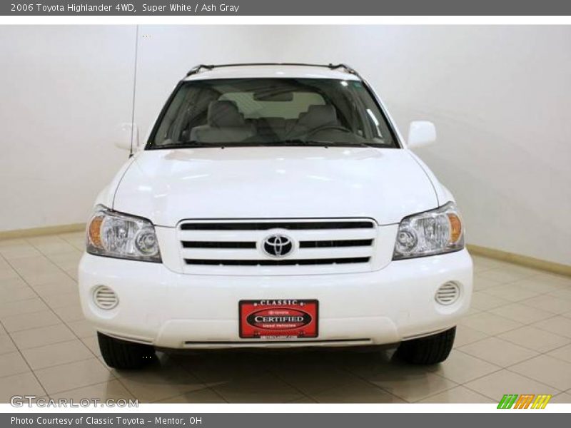 Super White / Ash Gray 2006 Toyota Highlander 4WD
