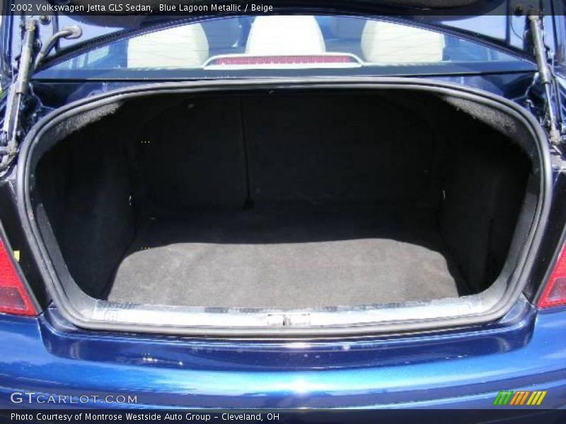 Blue Lagoon Metallic / Beige 2002 Volkswagen Jetta GLS Sedan