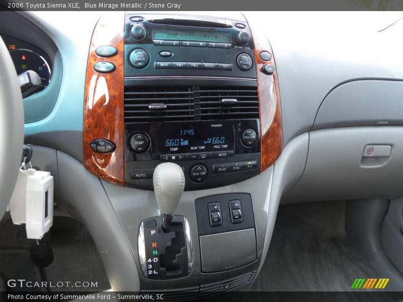 Blue Mirage Metallic / Stone Gray 2006 Toyota Sienna XLE