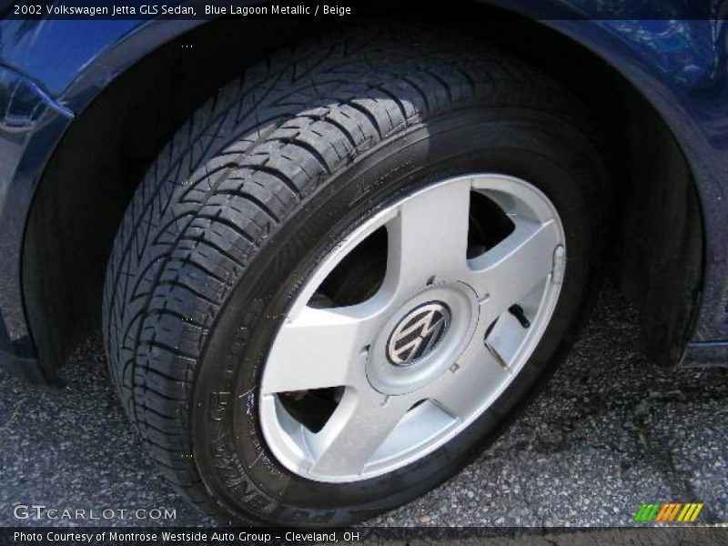 Blue Lagoon Metallic / Beige 2002 Volkswagen Jetta GLS Sedan