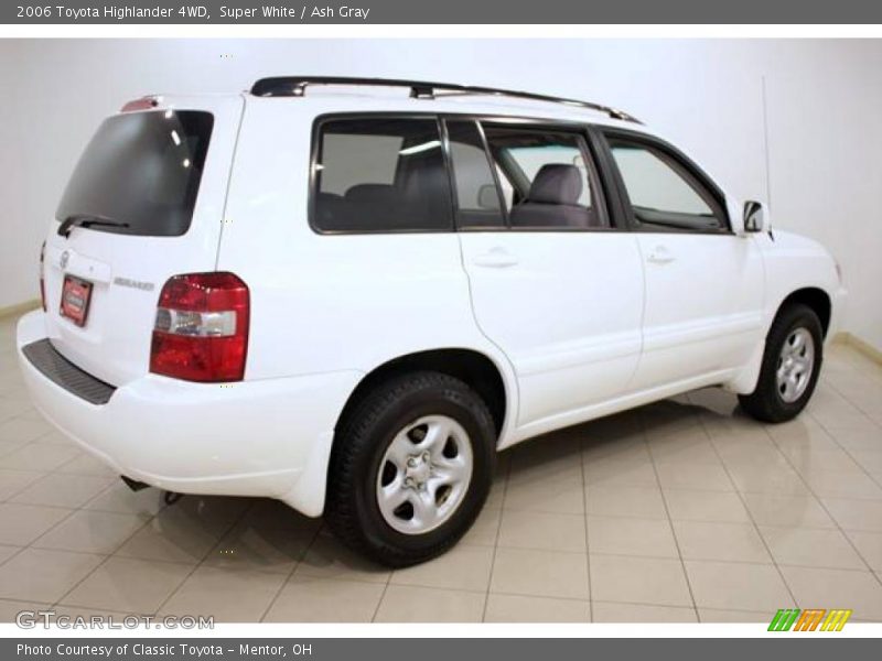 Super White / Ash Gray 2006 Toyota Highlander 4WD