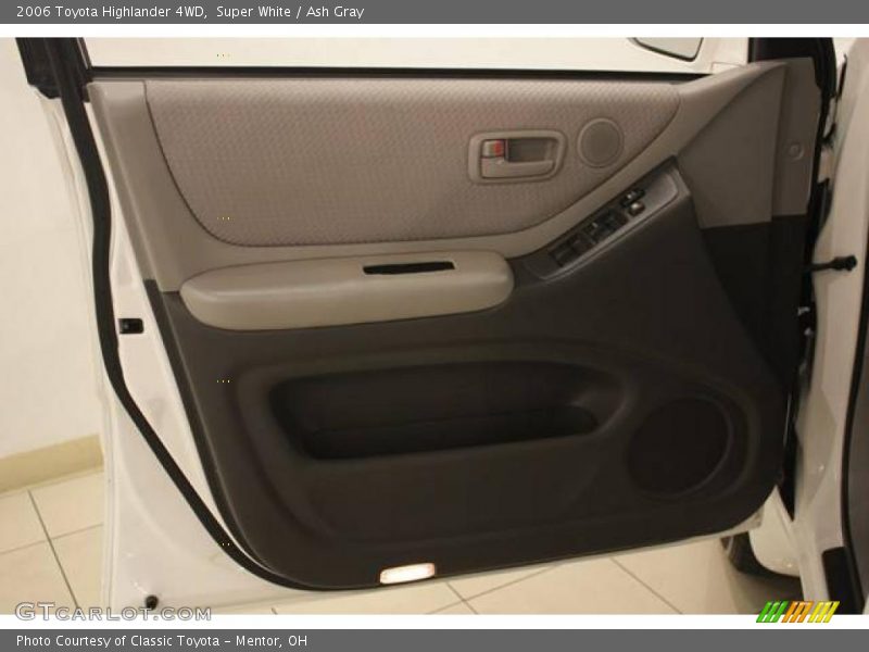 Super White / Ash Gray 2006 Toyota Highlander 4WD