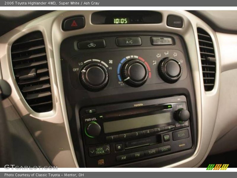 Super White / Ash Gray 2006 Toyota Highlander 4WD