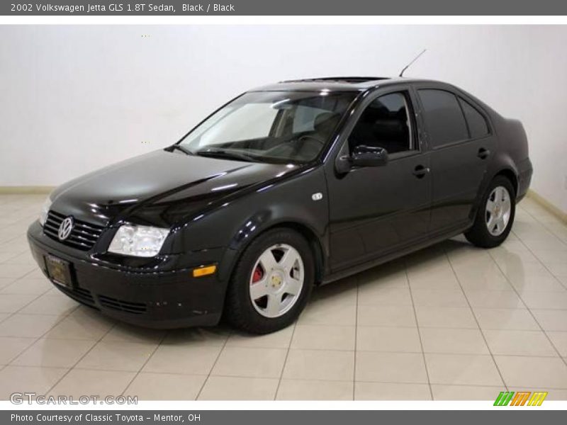 Black / Black 2002 Volkswagen Jetta GLS 1.8T Sedan